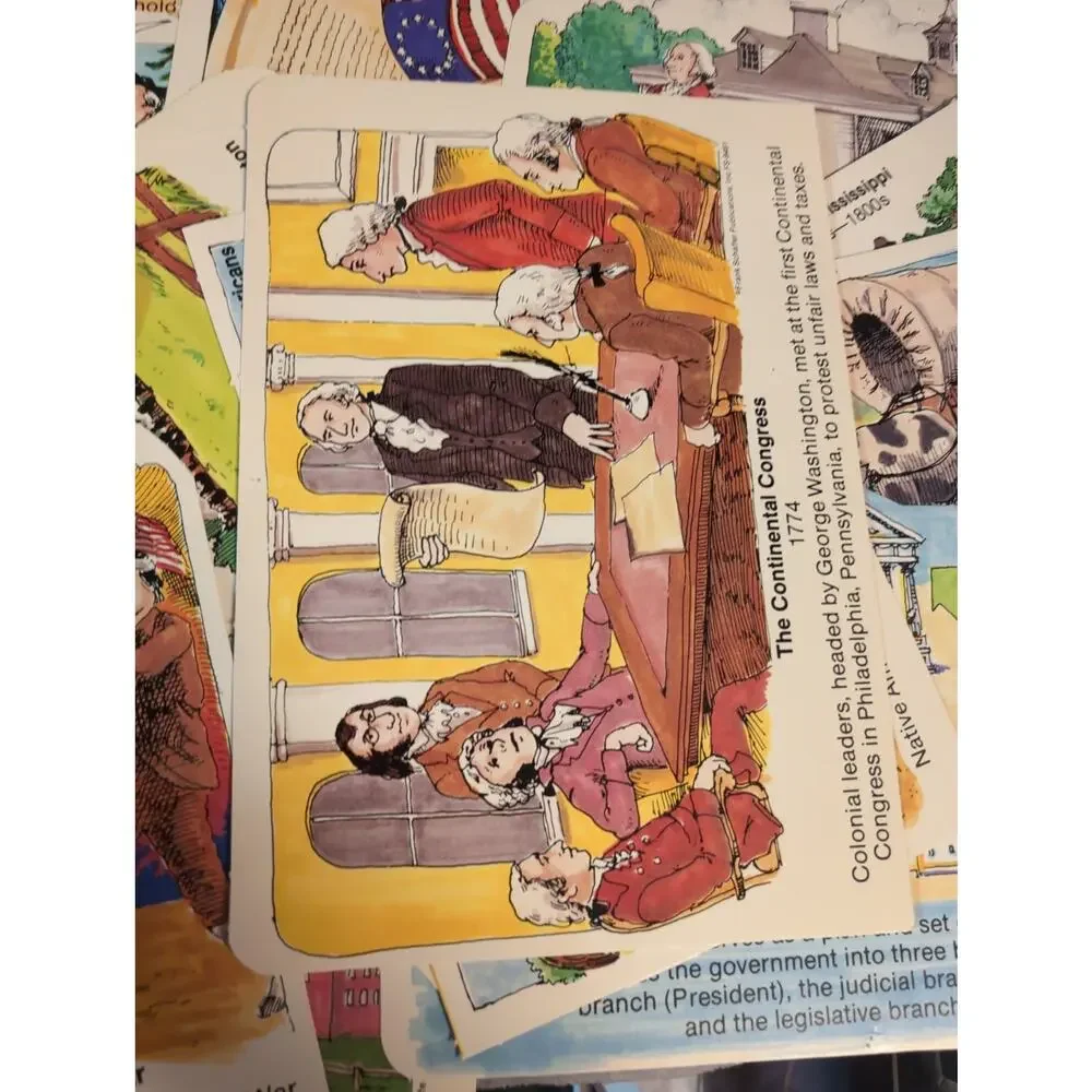 Vintage 20+ Frank Schaffer Bulletin Board Lot Historical Events